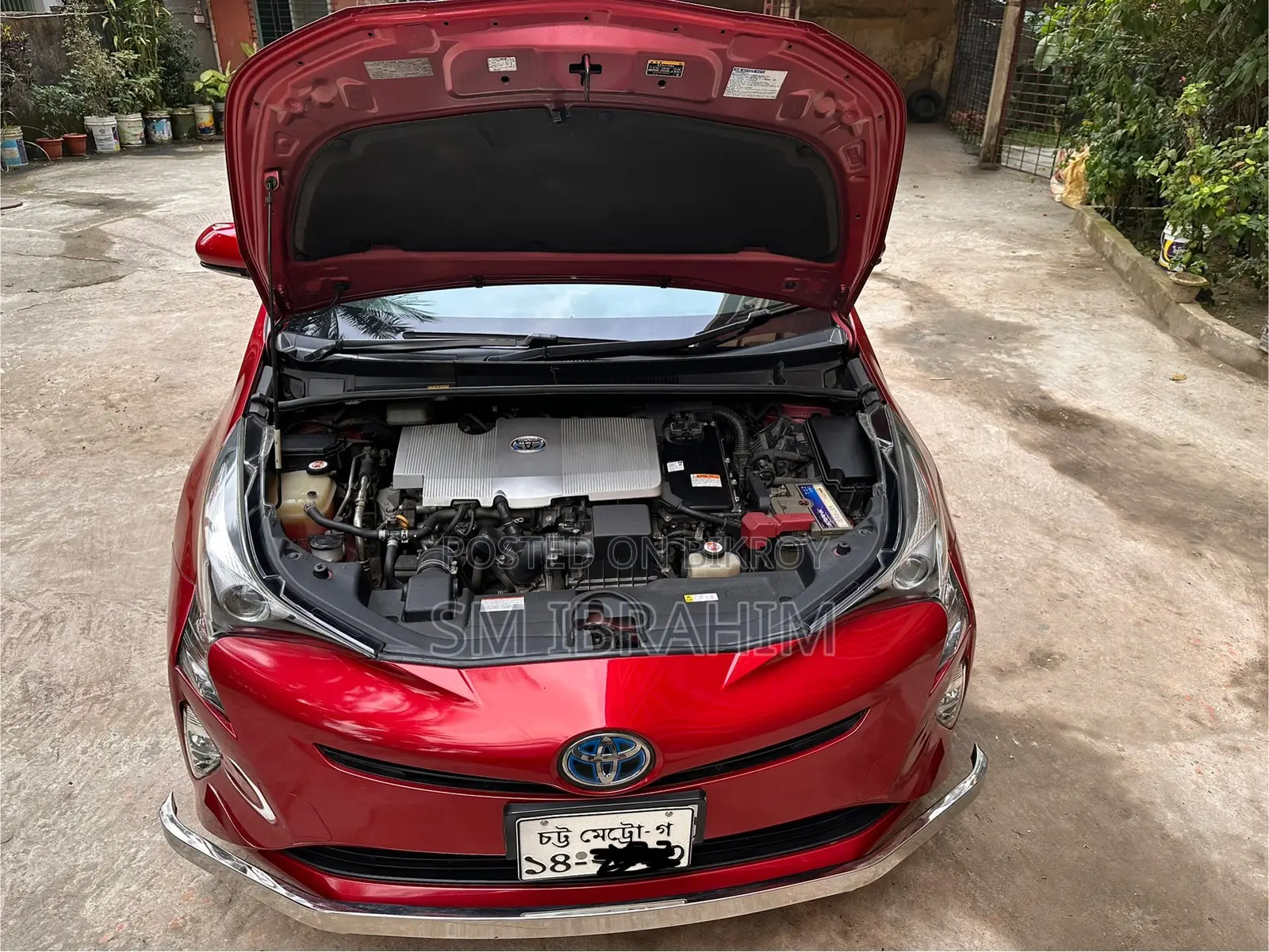 Toyota Prius 2017 Red