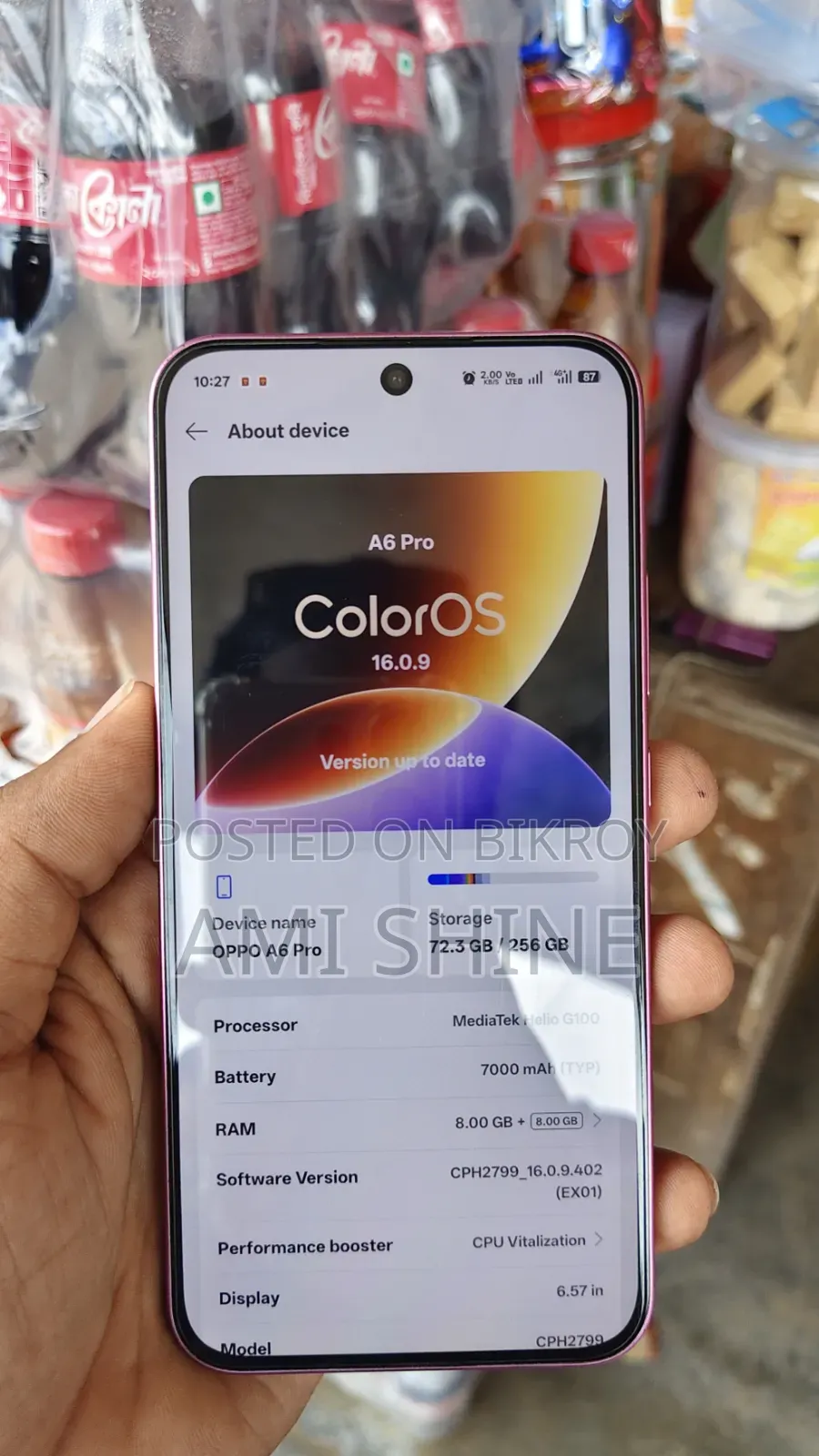 New Oppo A6 Pro 256 GB Graphite