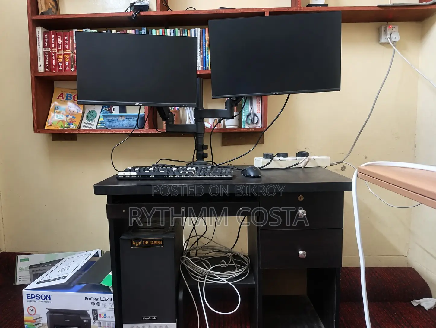 Desktop Computer Asus 48GB AMD Ryzen 5 HDD+SSD 512GB