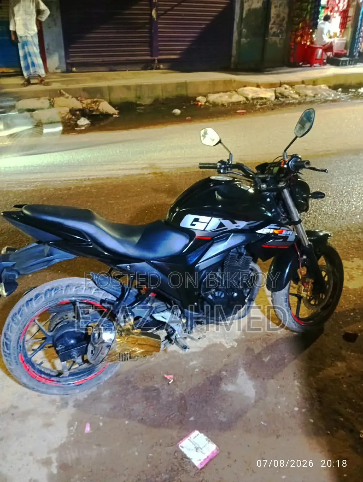 Suzuki Gixxer 2018 Black