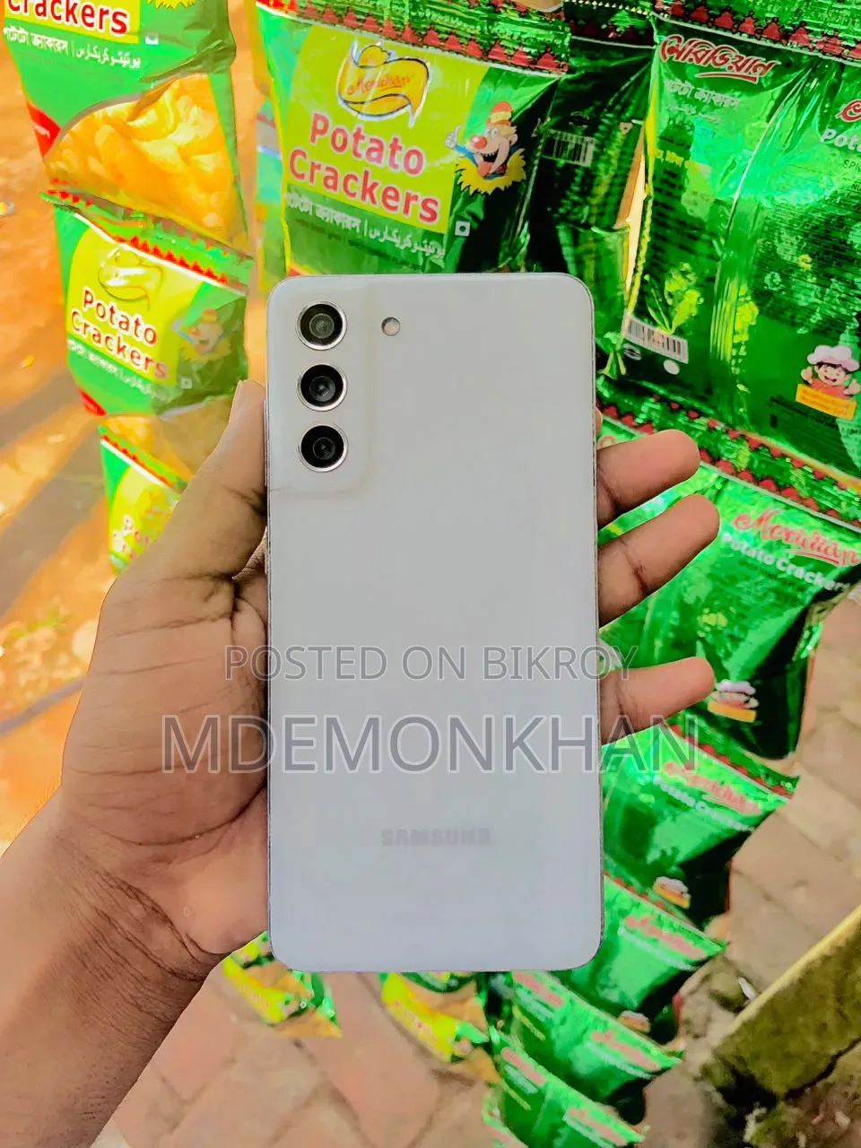 স্যামসাং গ্যালাক্সি এস২১ ৫জি ১২৮ জিবি হোয়াইট