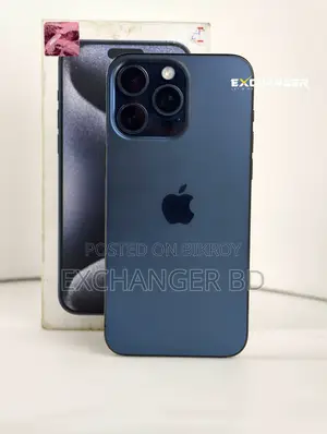 অ্যাপল আইফোন ১৫ প্রো ম্যাক্স ২৫৬ জিবি ব্লু
