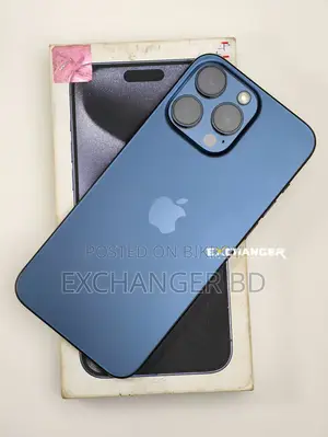 অ্যাপল আইফোন ১৫ প্রো ম্যাক্স ২৫৬ জিবি ব্লু