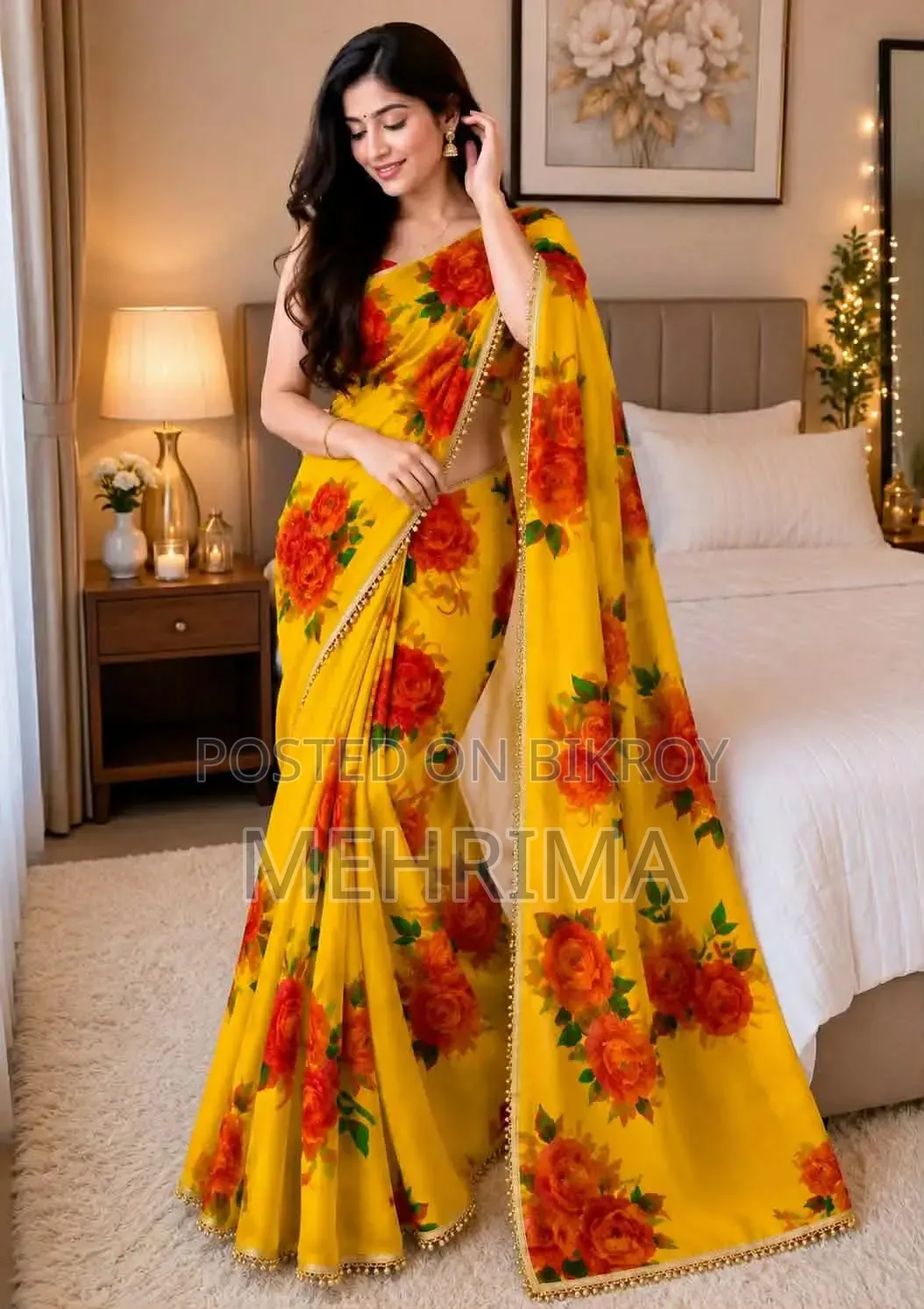 Georgette Saree with Blouse Piece