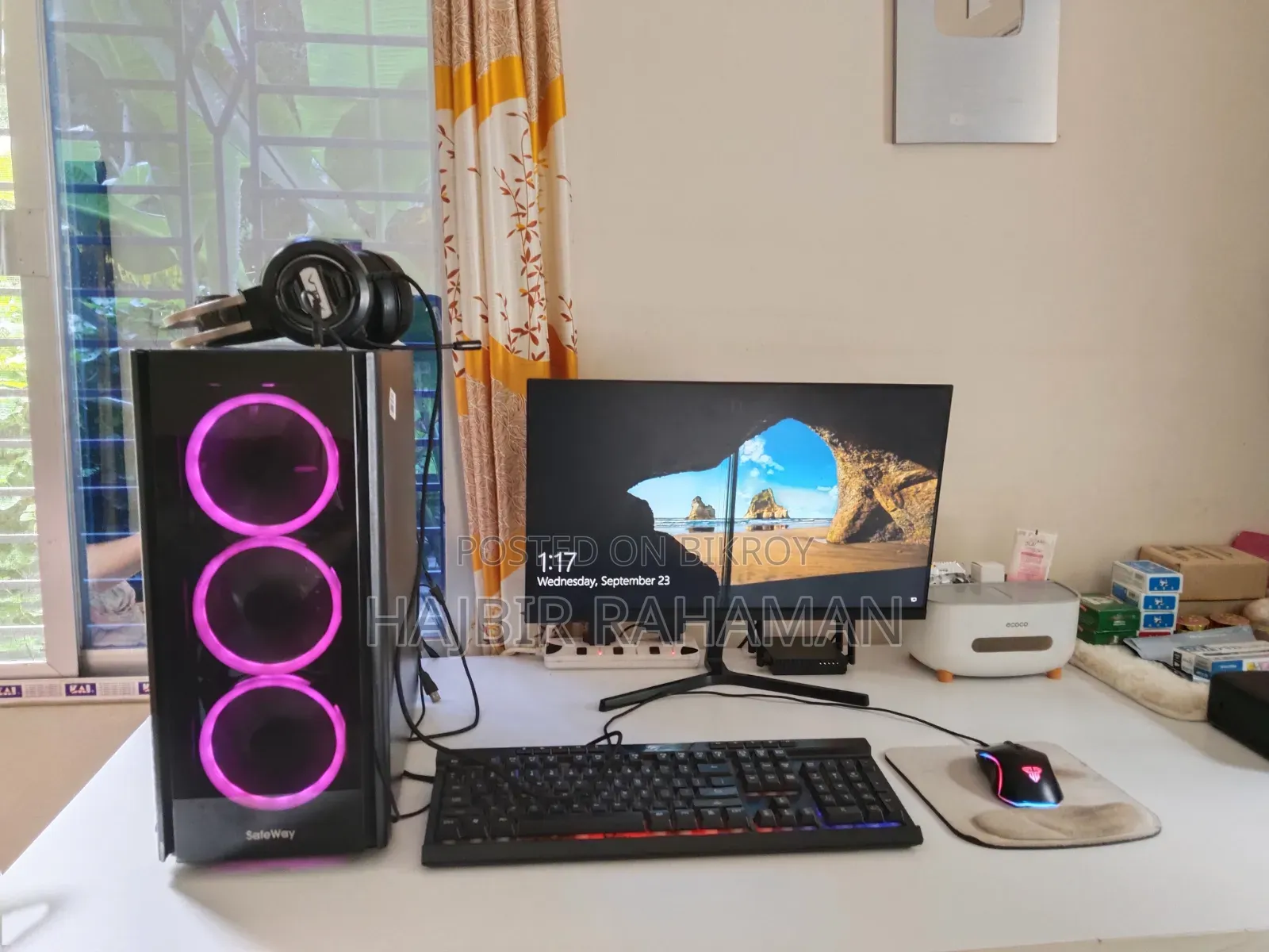 Desktop Computer 16GB AMD Ryzen 5 SSD 256GB