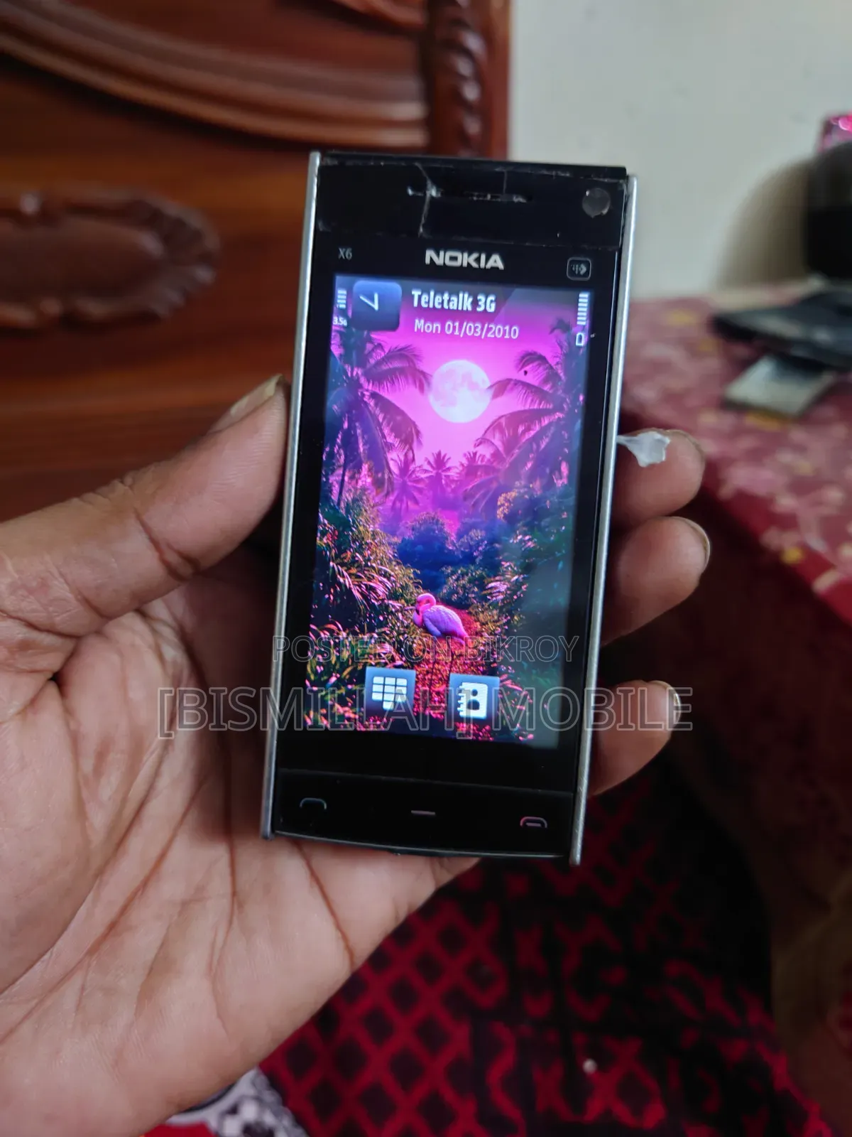 Nokia X6 8GB 8 GB Black