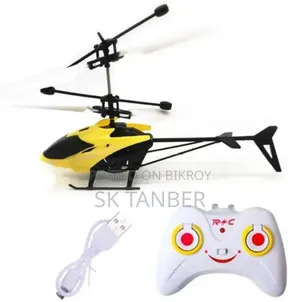 Two-Channel Suspension RC Helicopter Toy Remote Control Aircraft