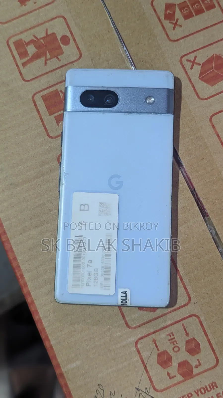 Google Pixel 7a 128 GB White