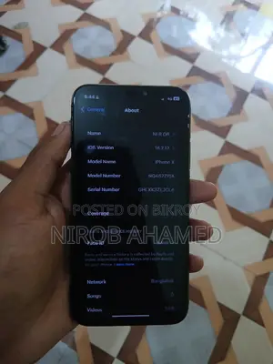 Apple iPhone X 256 GB Black