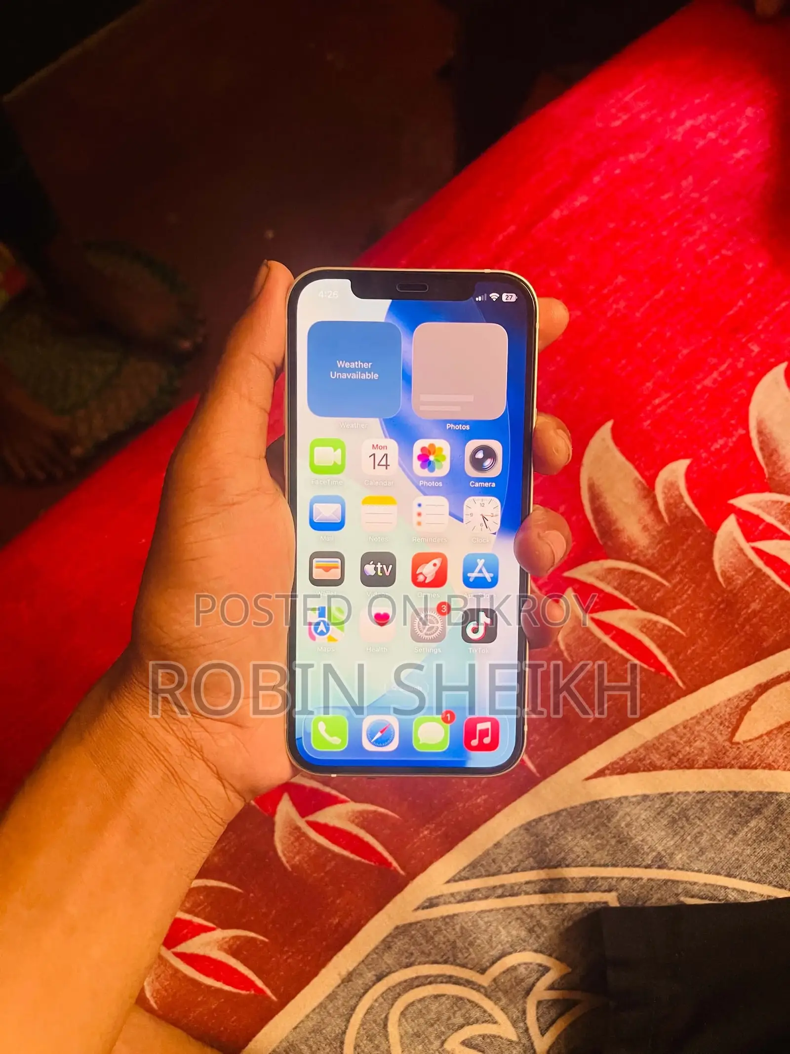 অ্যাপল আইফোন ১২ ১২৮ জিবি সাদা