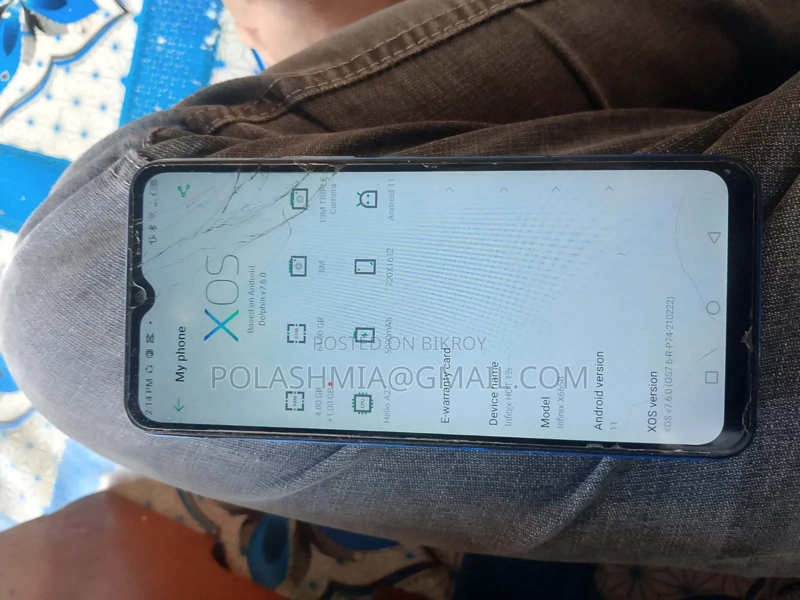 ইনফিনিক্স হট ১০এস ১২৮ জিবি