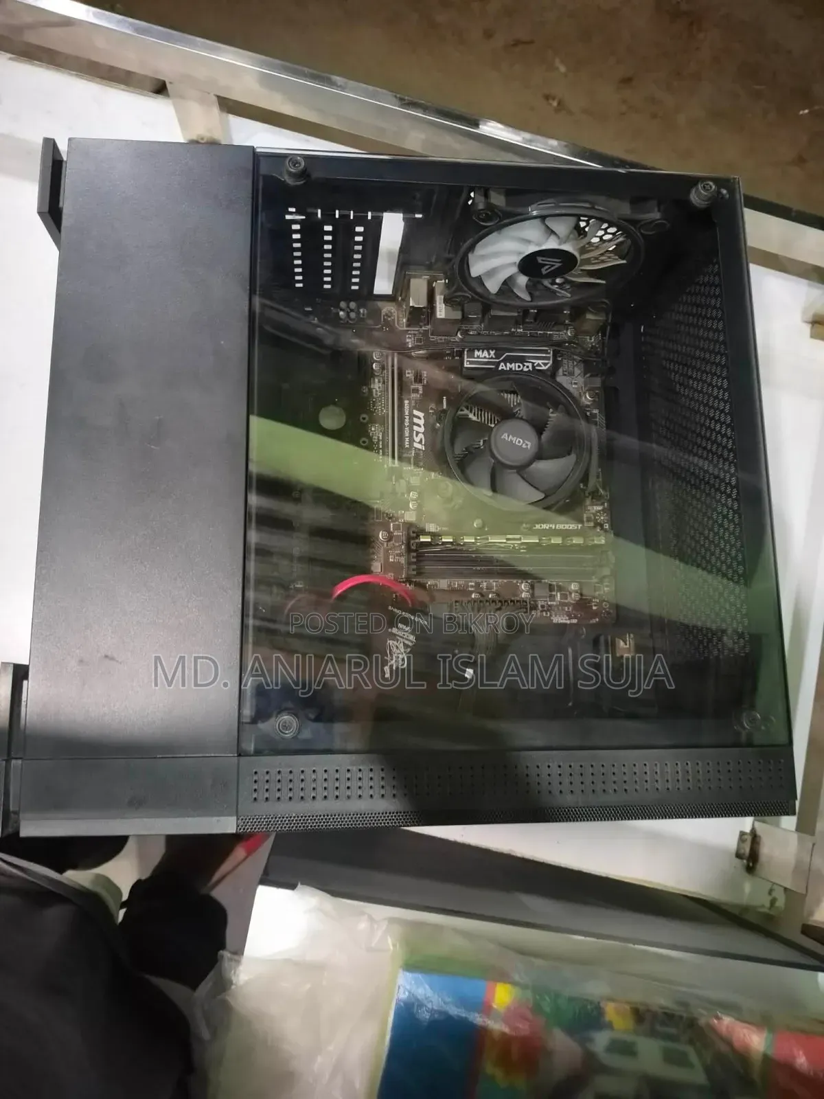Desktop Computer MSI model 8GB AMD Ryzen 5 HDD+SSD 512GB