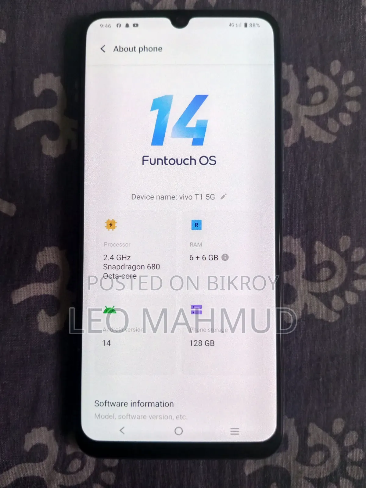 Vivo T1x (India) 128 GB