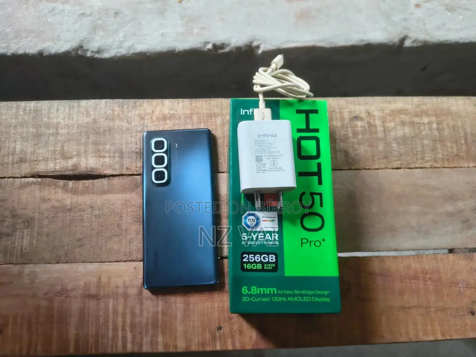 Infinix Hot 50 Pro+ 4G 256 GB Gray