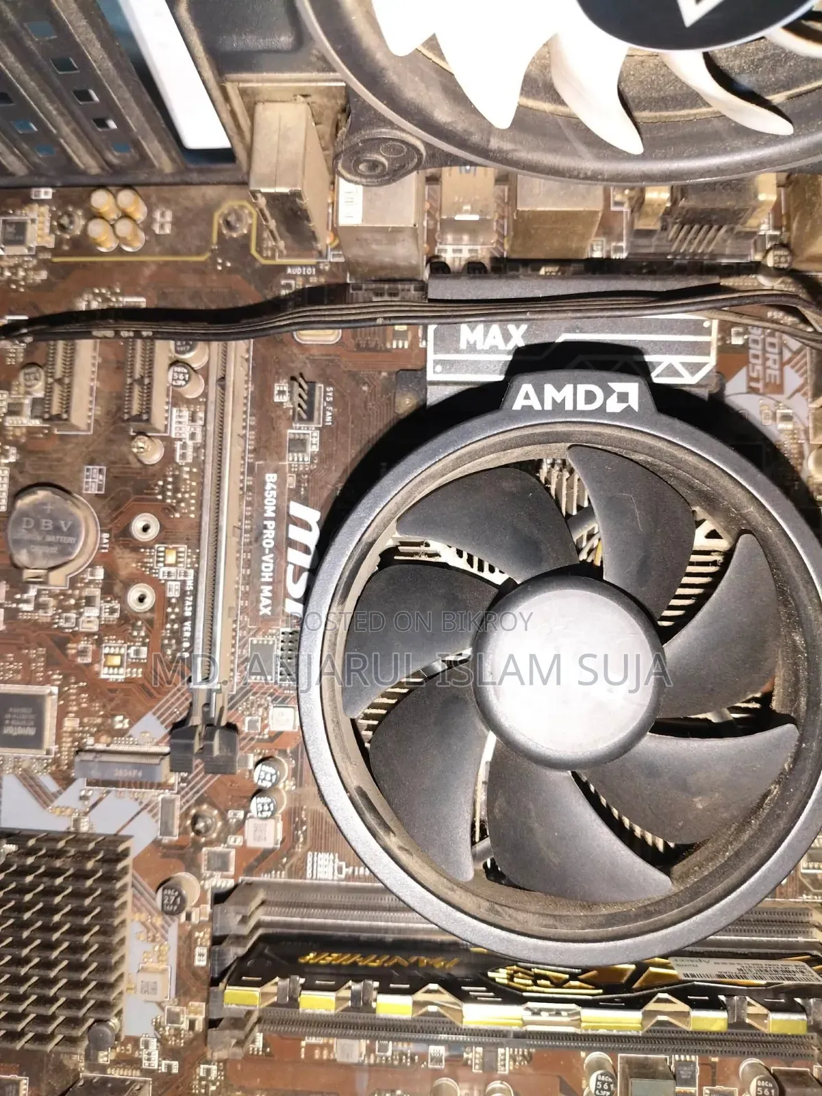 Desktop Computer MSI model 8GB AMD Ryzen 5 HDD+SSD 512GB