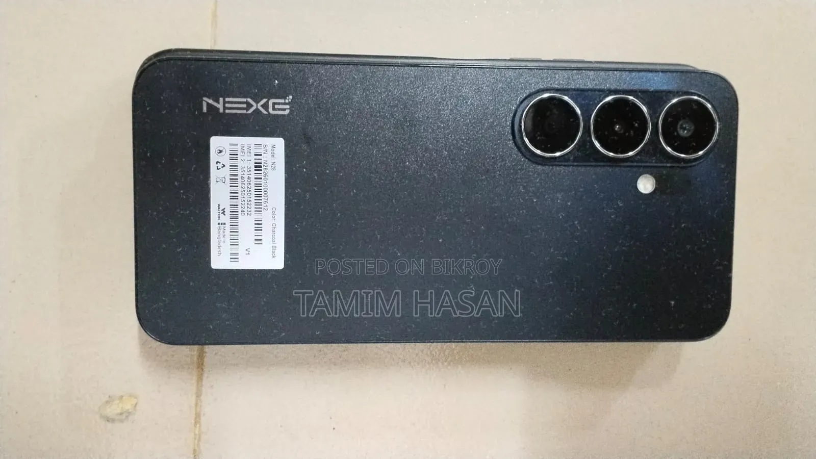 Walton NEXG N28 256 GB Black