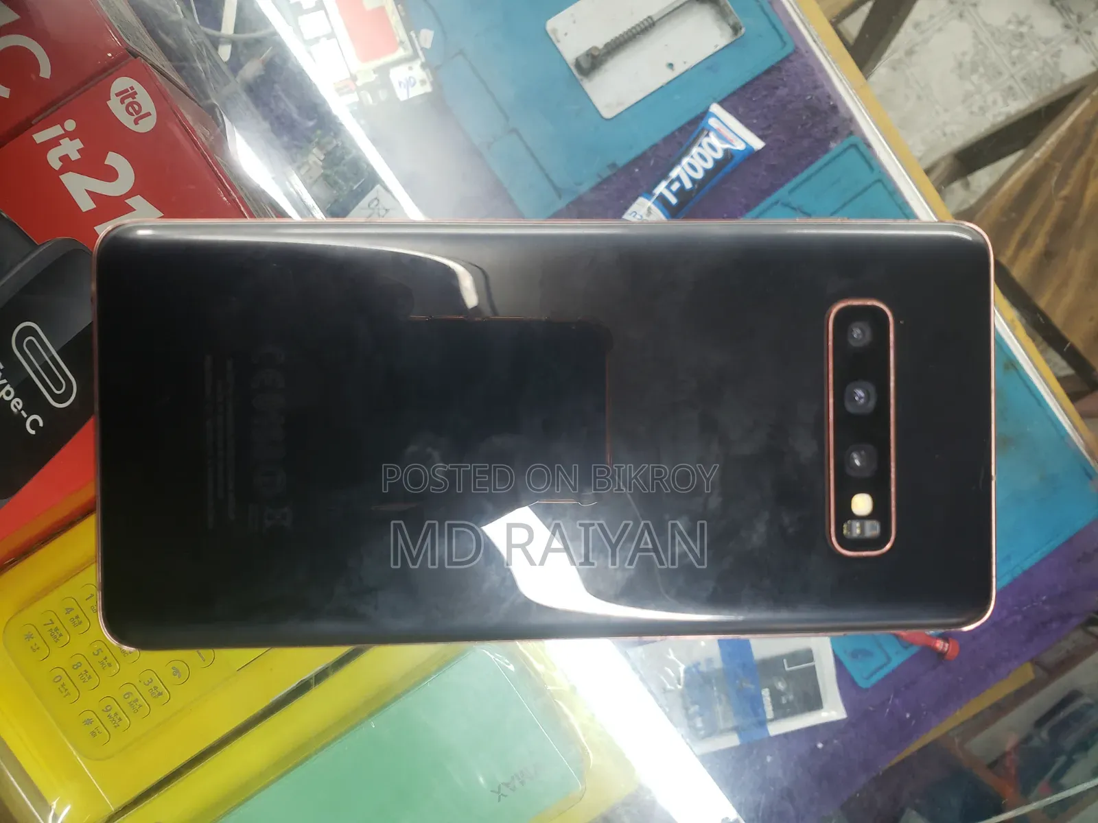 স্যামসাং গ্যালাক্সি এস১০ প্লাস ১২৮ জিবি ব্ল্যাক