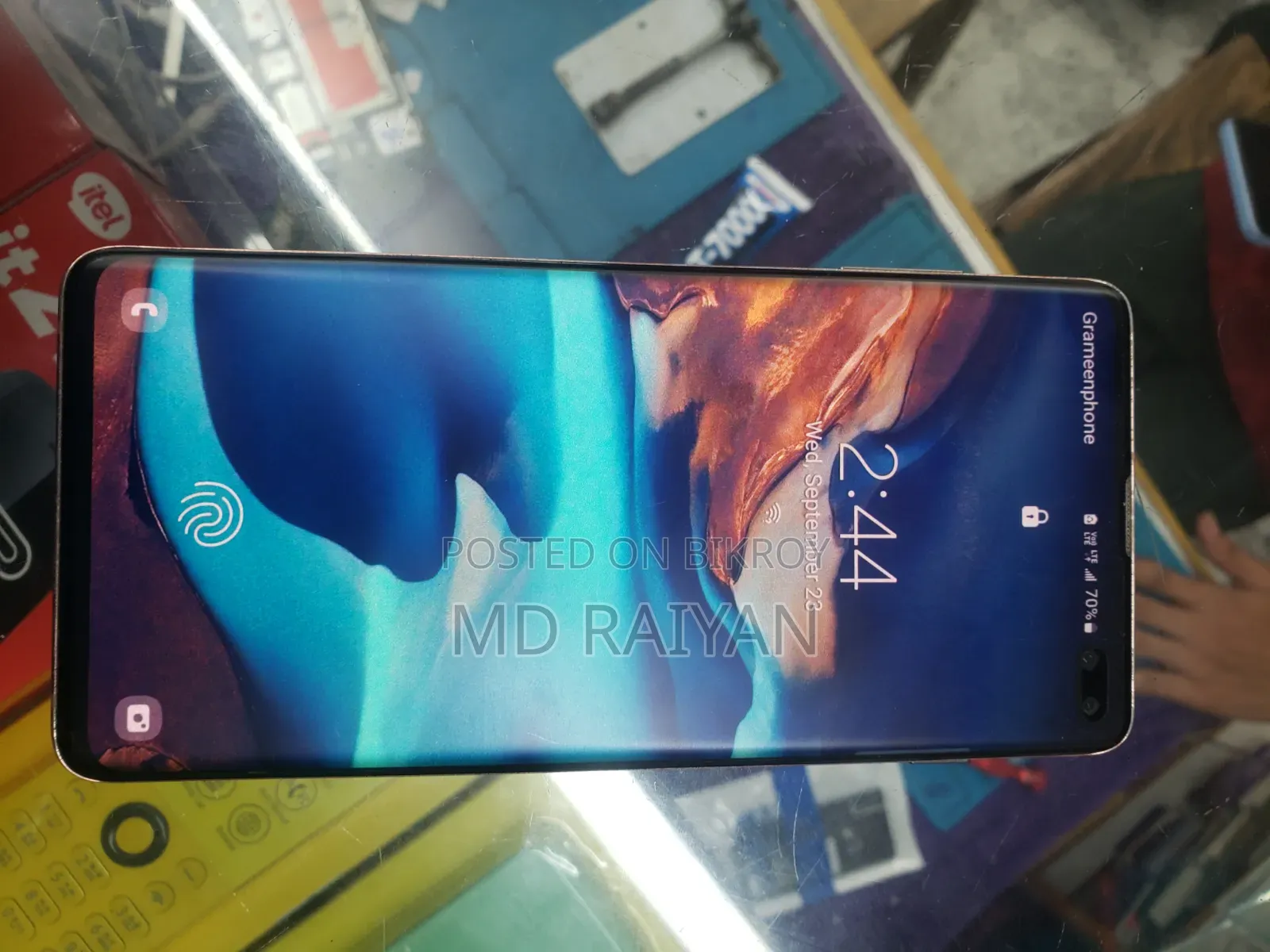স্যামসাং গ্যালাক্সি এস১০ প্লাস ১২৮ জিবি ব্ল্যাক