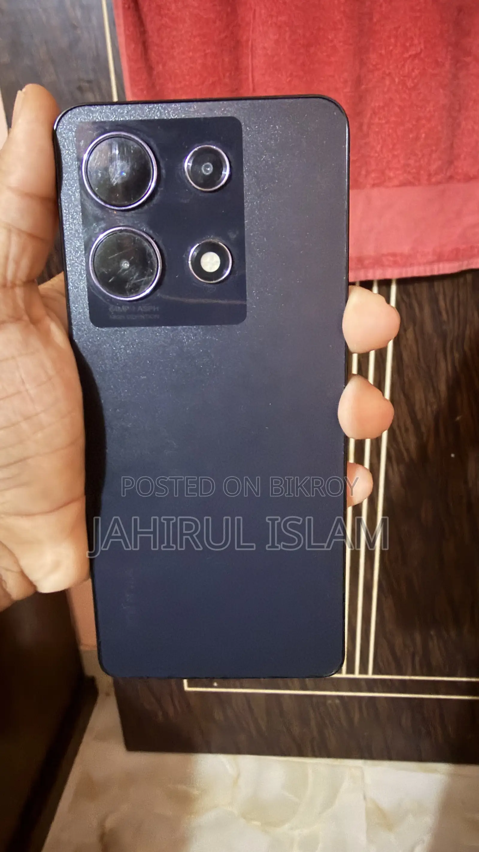 ইনফিনিক্স নোট ৩০ ১২৮ জিবি কালো