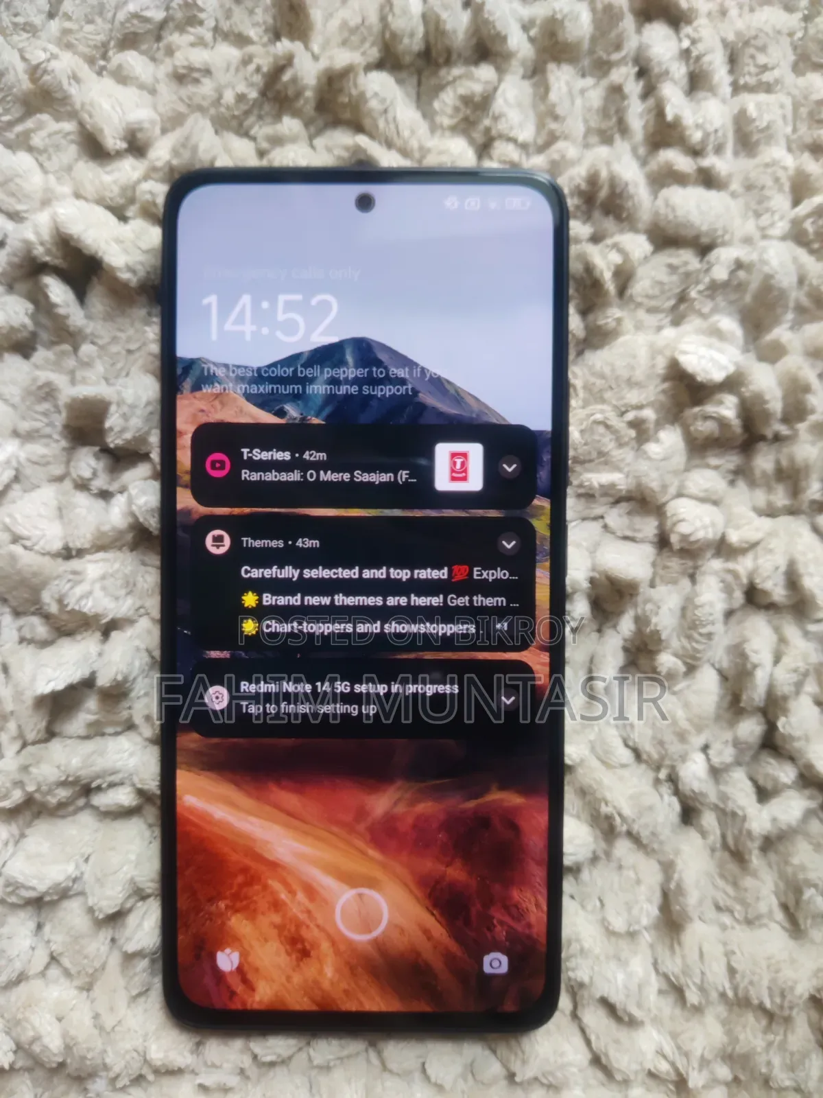 Xiaomi Redmi Note 14 5G 256 GB Black