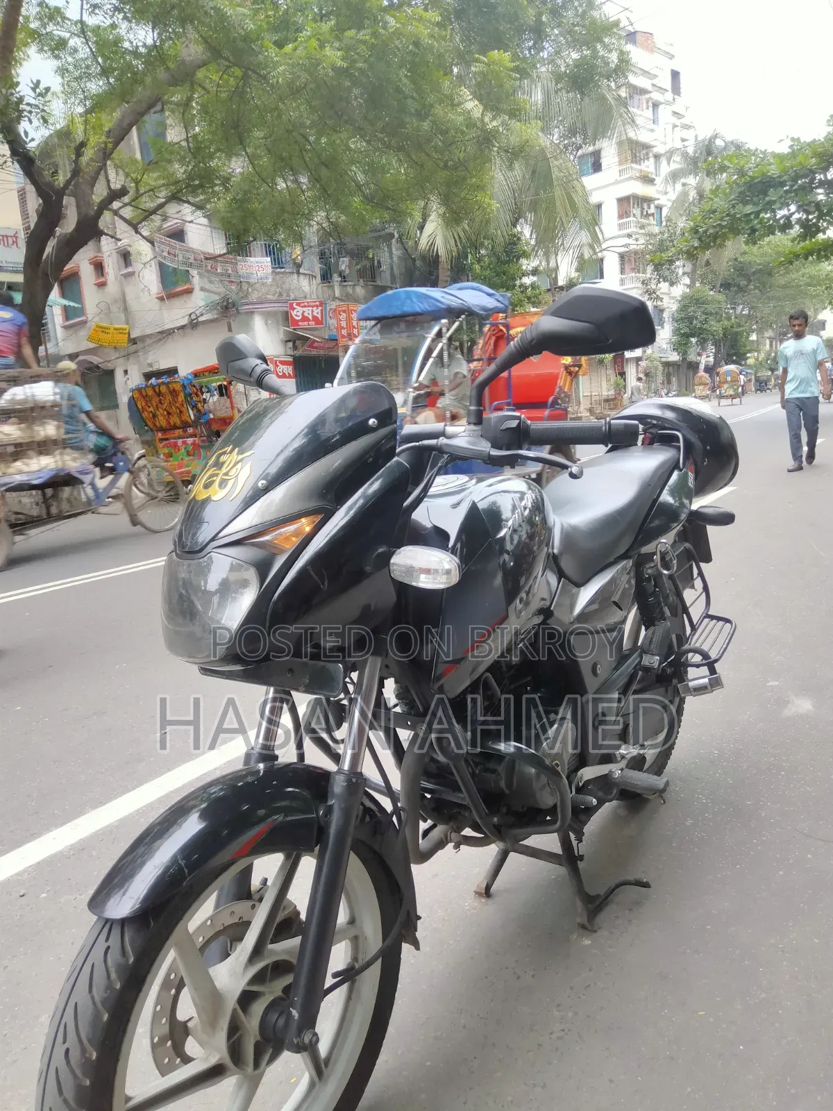 বাজাজ পালসার ১৫০ ২০১৮ ব্ল্যাক