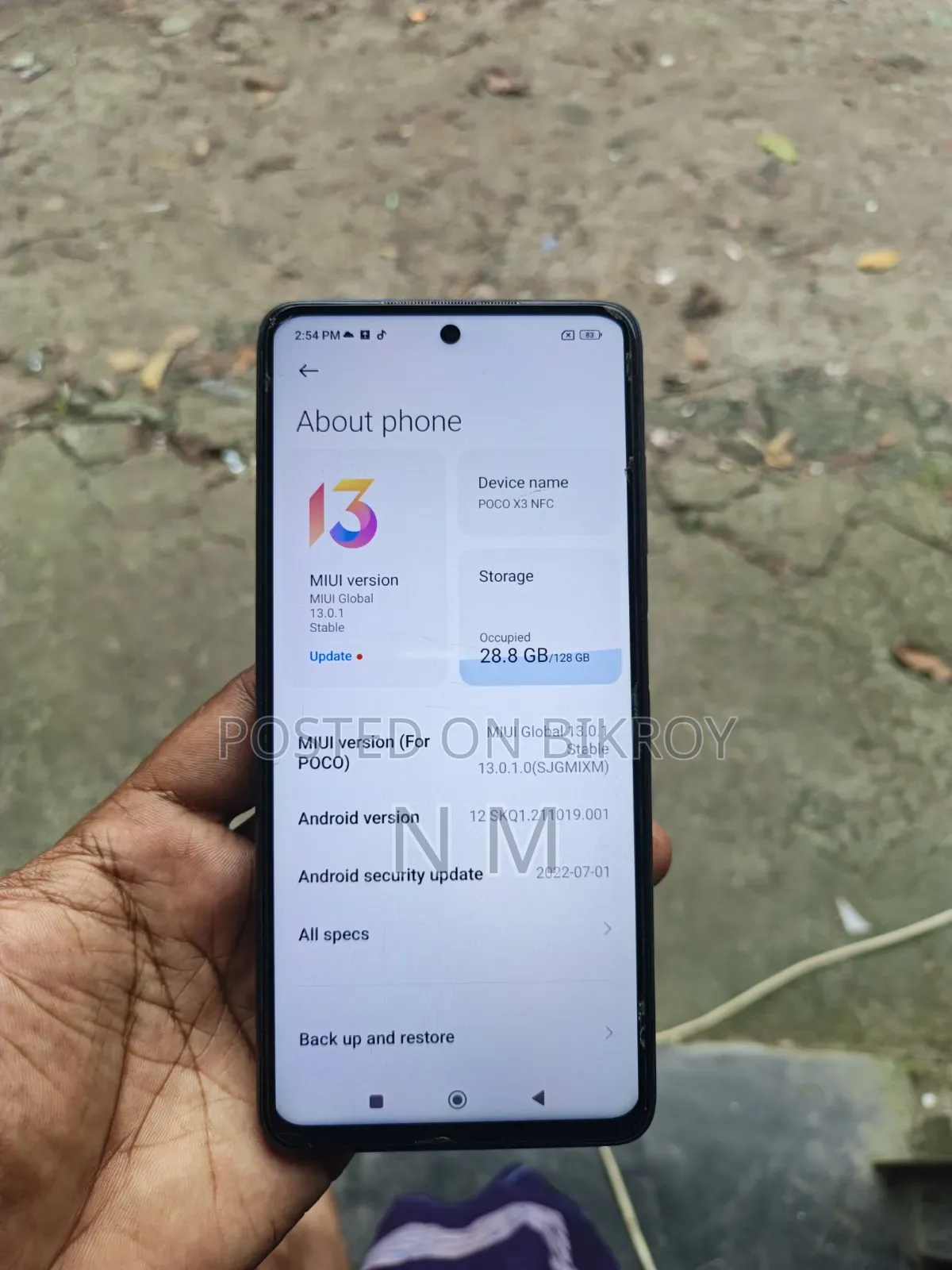 Xiaomi Poco X3 NFC 128 GB Blue