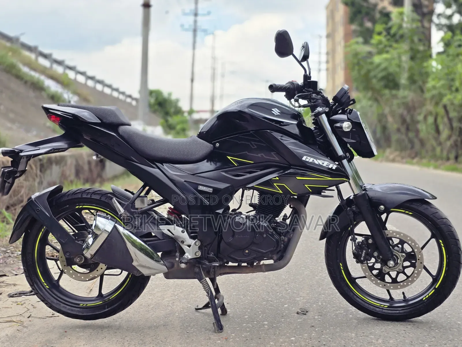 Suzuki Gixxer 2024 Black