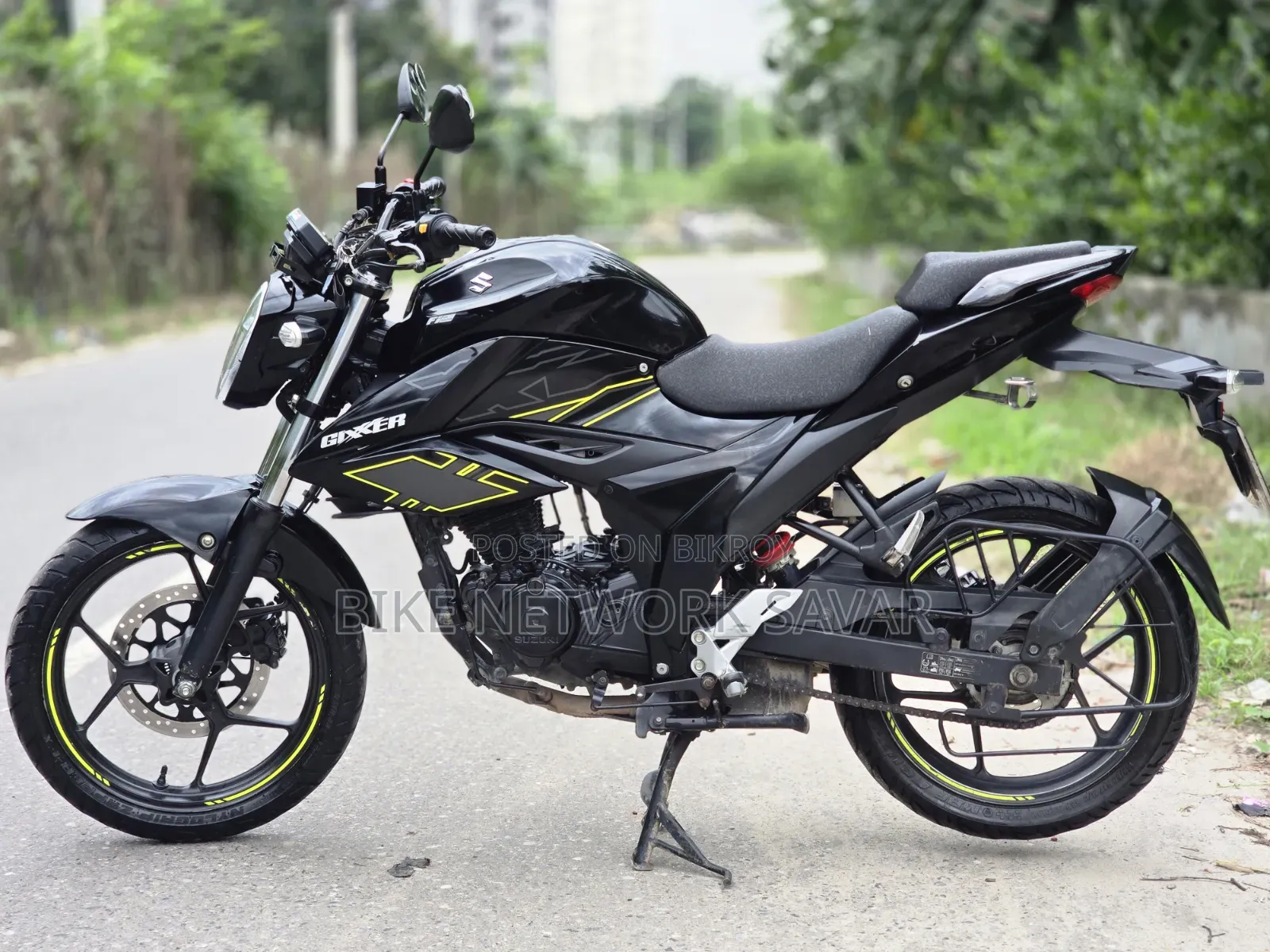 Suzuki Gixxer 2024 Black