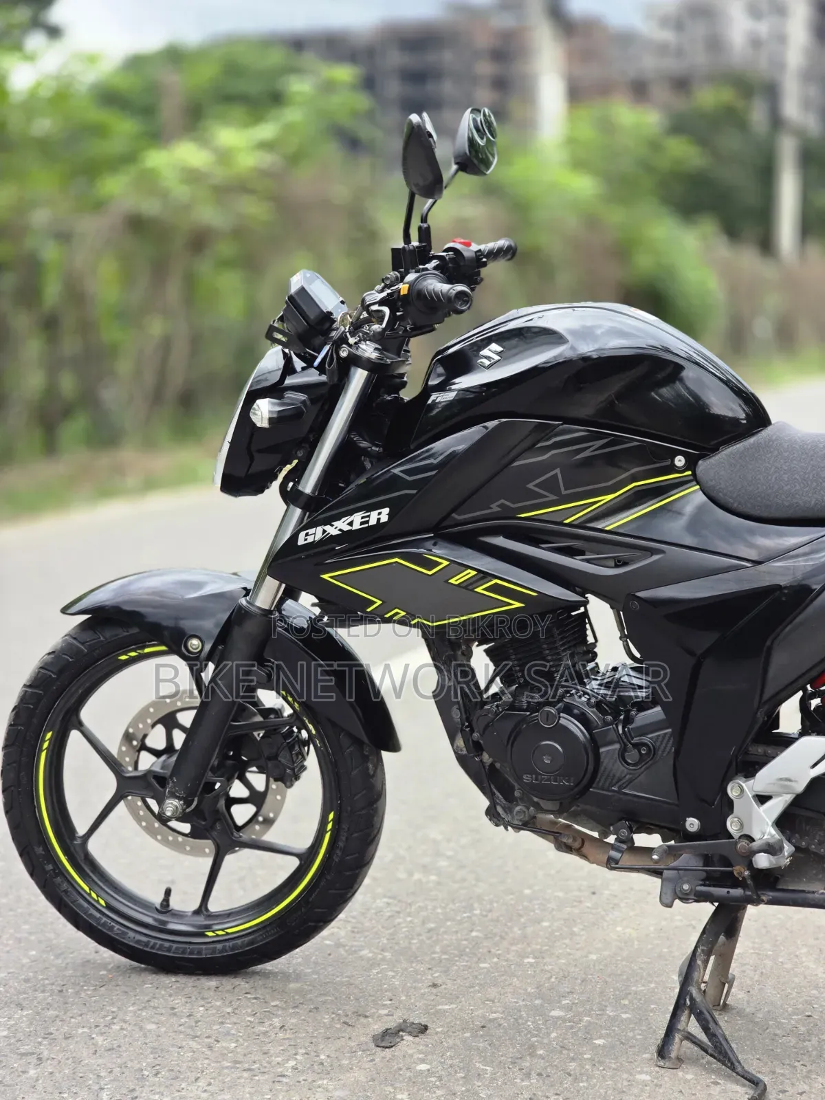 Suzuki Gixxer 2024 Black