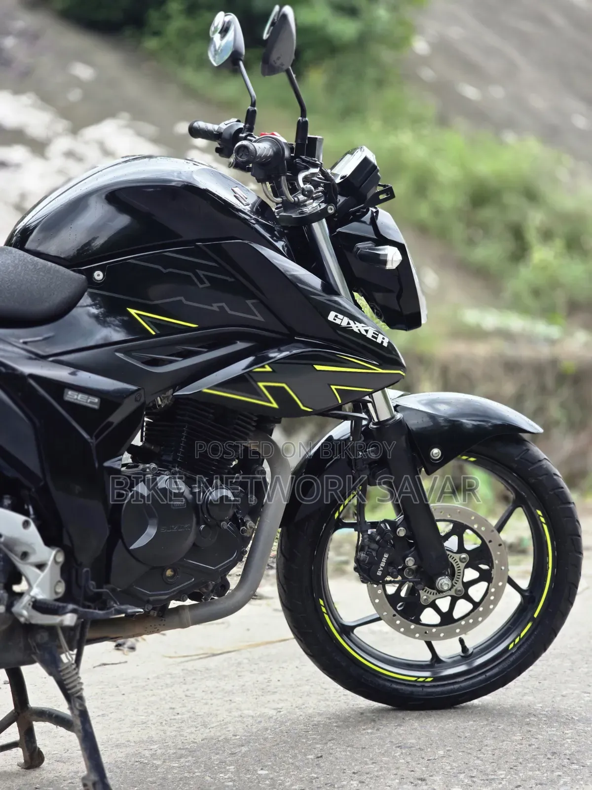 Suzuki Gixxer 2024 Black