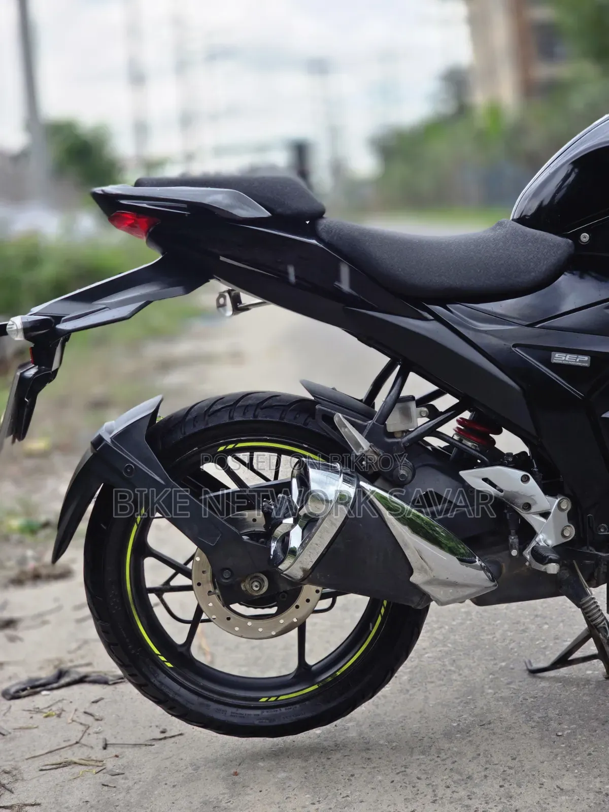 Suzuki Gixxer 2024 Black