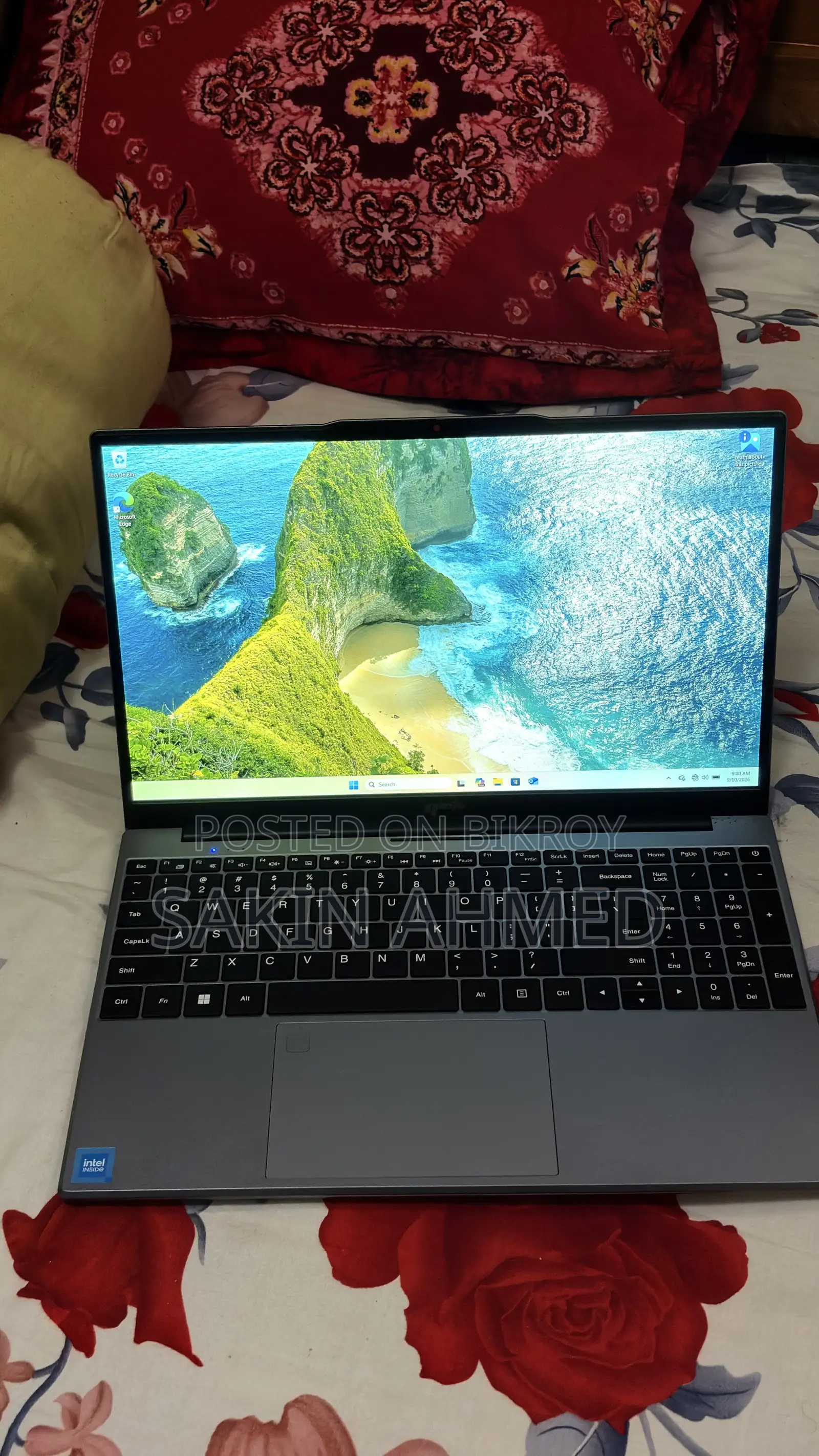 Laptop 16GB Intel SSD 512GB