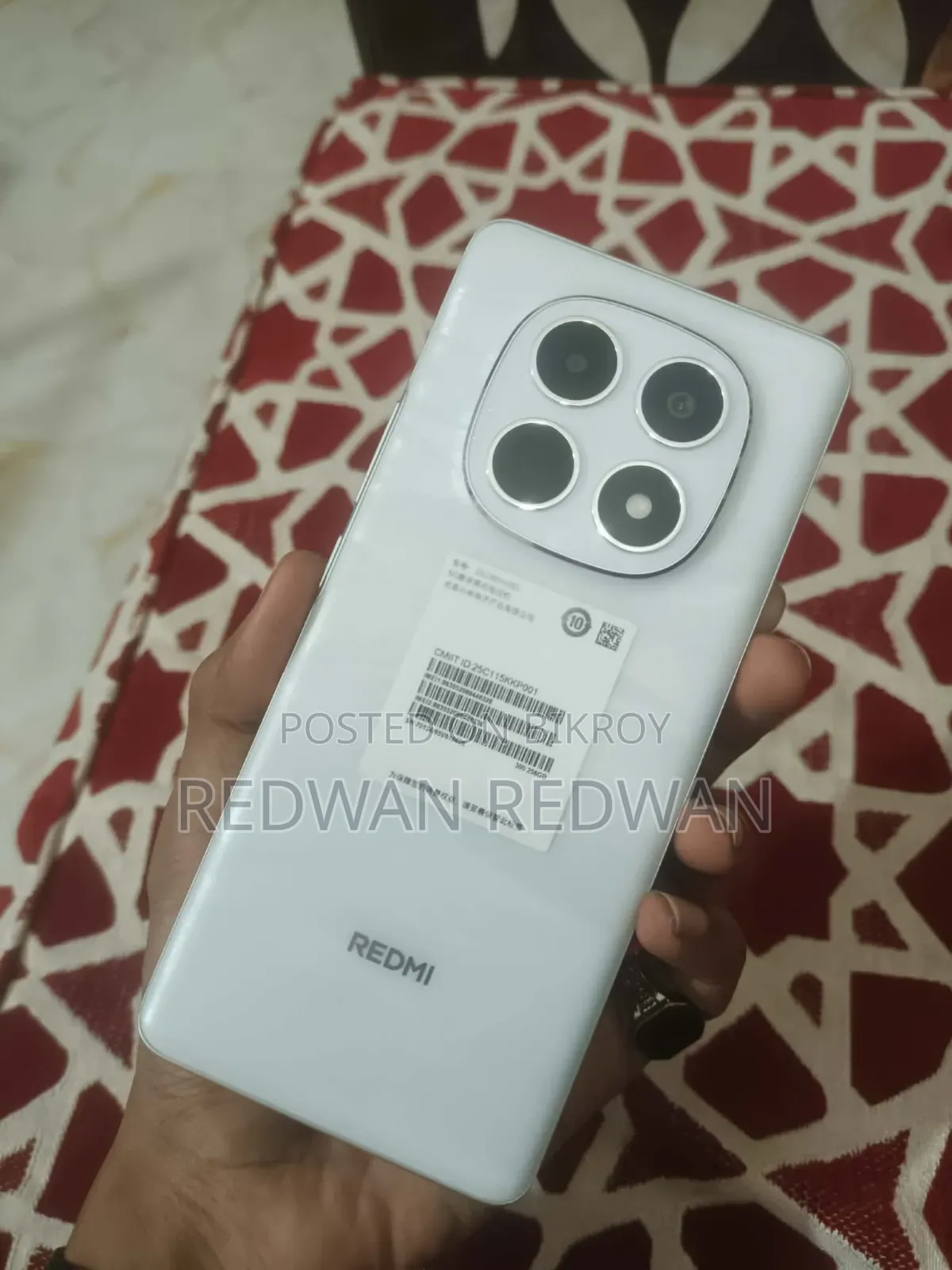 Xiaomi Redmi Note 15 256 GB White