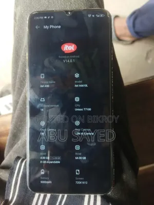 Itel A90 64 GB Blue