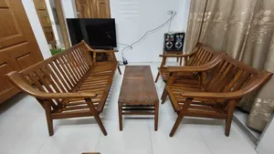 Full Segun Sofa Set (3+1+1) Tea Table