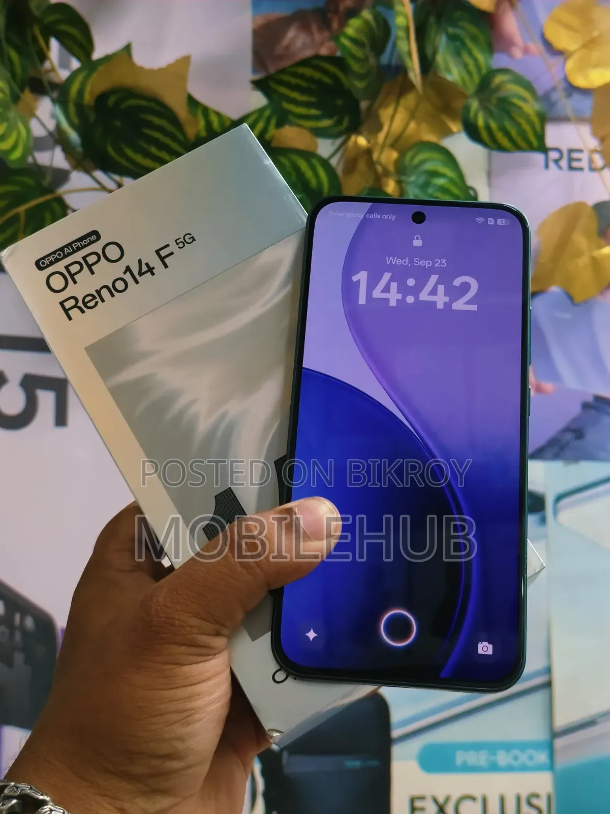 Oppo Reno14 F 256 GB Green