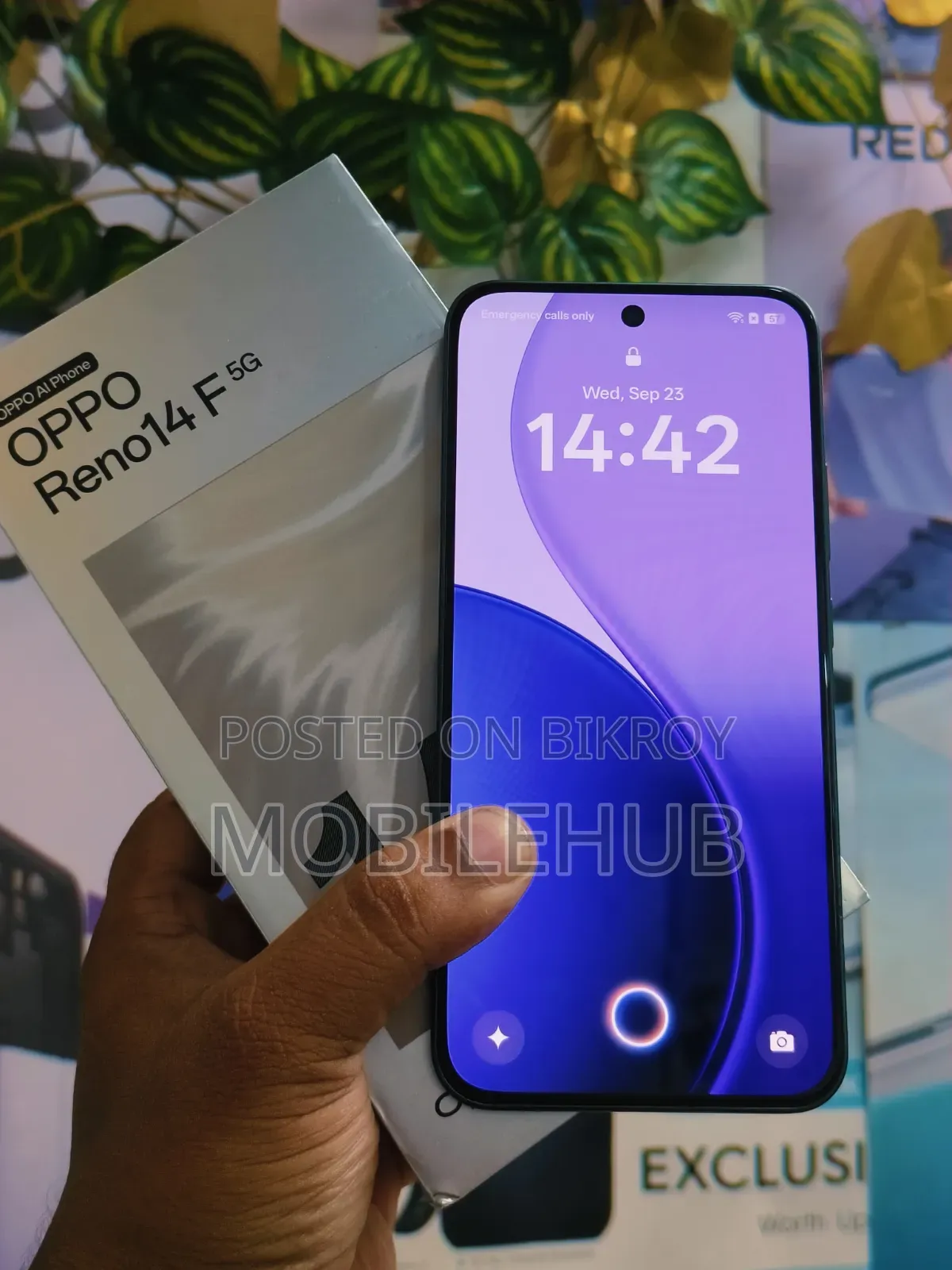 Oppo Reno14 F 256 GB Green