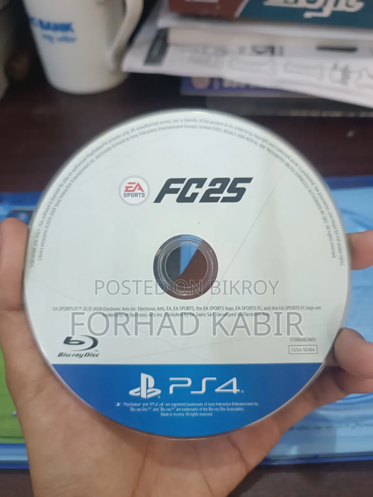 PS4 FC 25 Disc