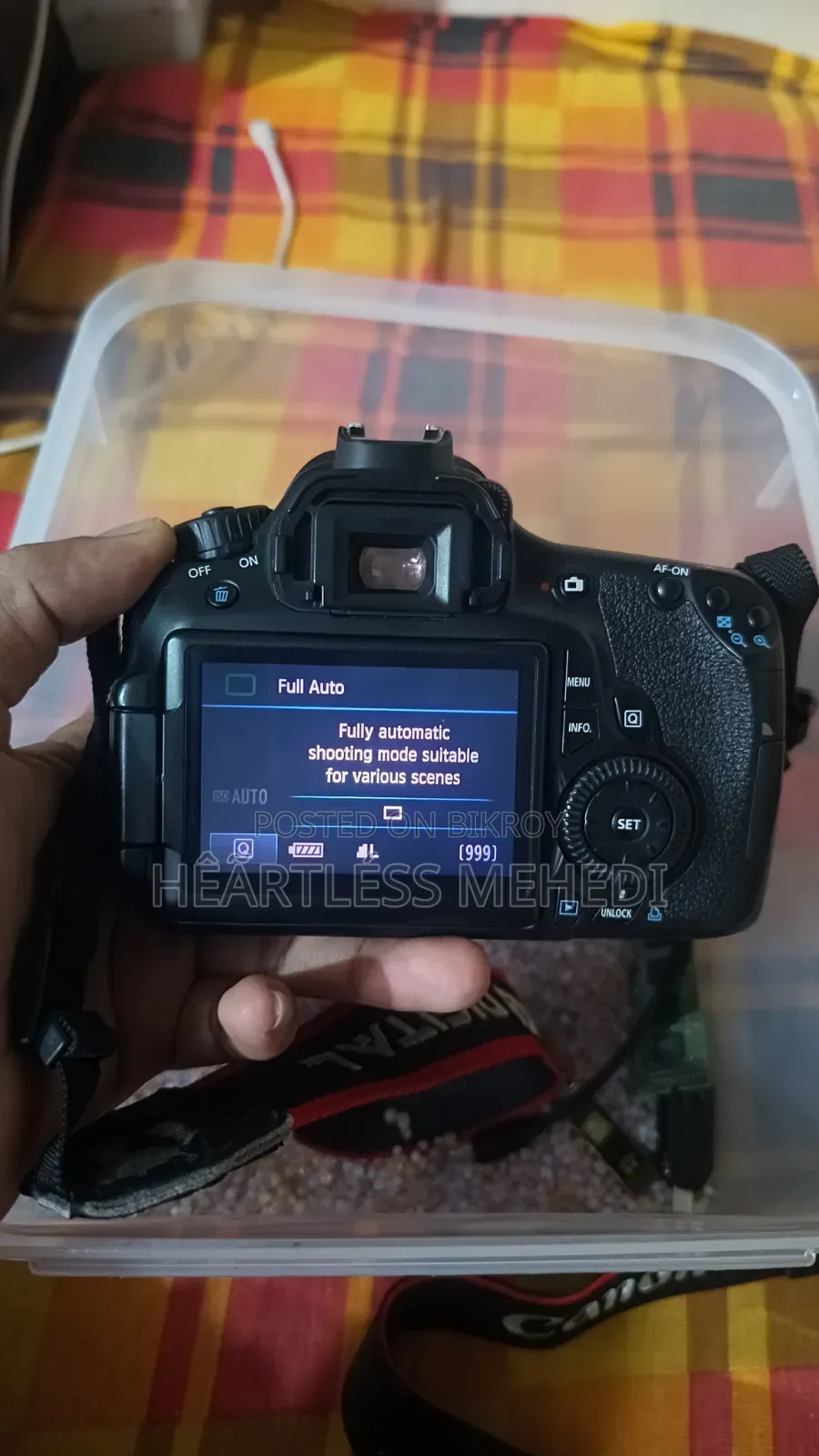 ক্যানন ৬০ডি আর্জেন্ট সেল