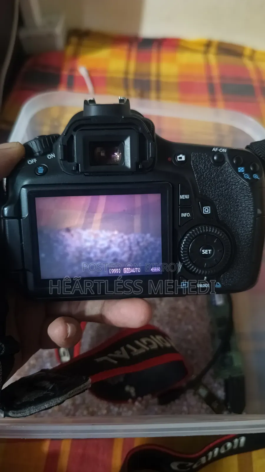 ক্যানন ৬০ডি আর্জেন্ট সেল