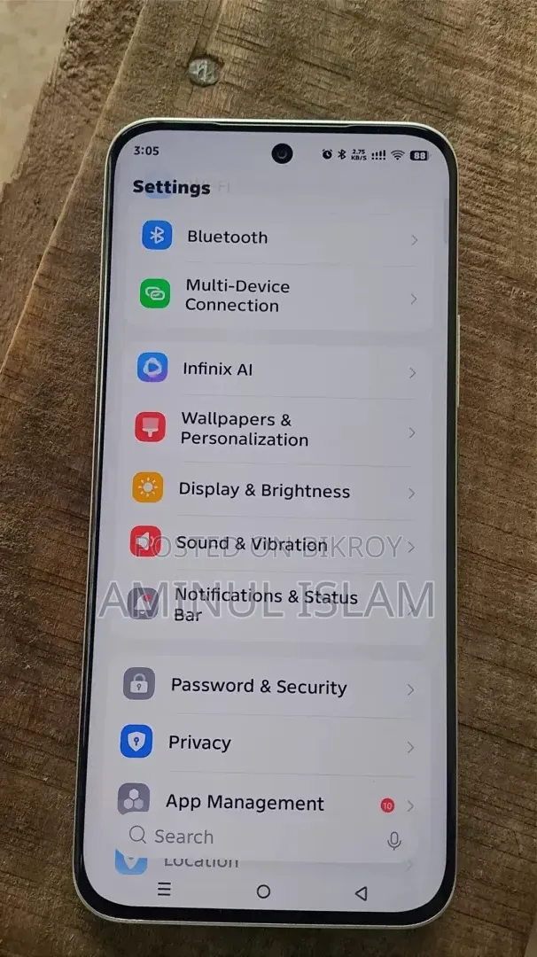 ইনফিনিক্স হট ৬০ প্রো+ ২৫৬ জিবি সিলভার