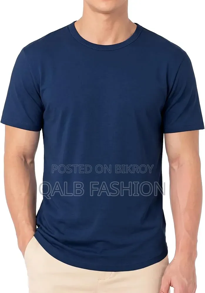 Men's Casual T Shirt Short Sleeve Cotton Blend T-Shirt S-5xl