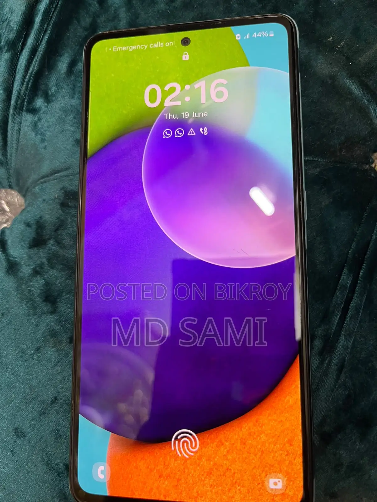 Samsung Galaxy A52 128 GB Blue