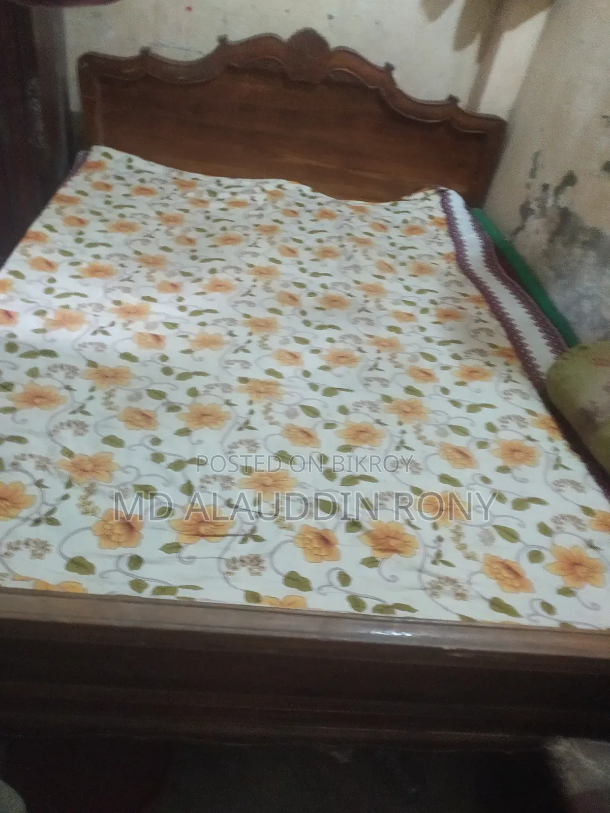 সেগুন কাঠের খাট