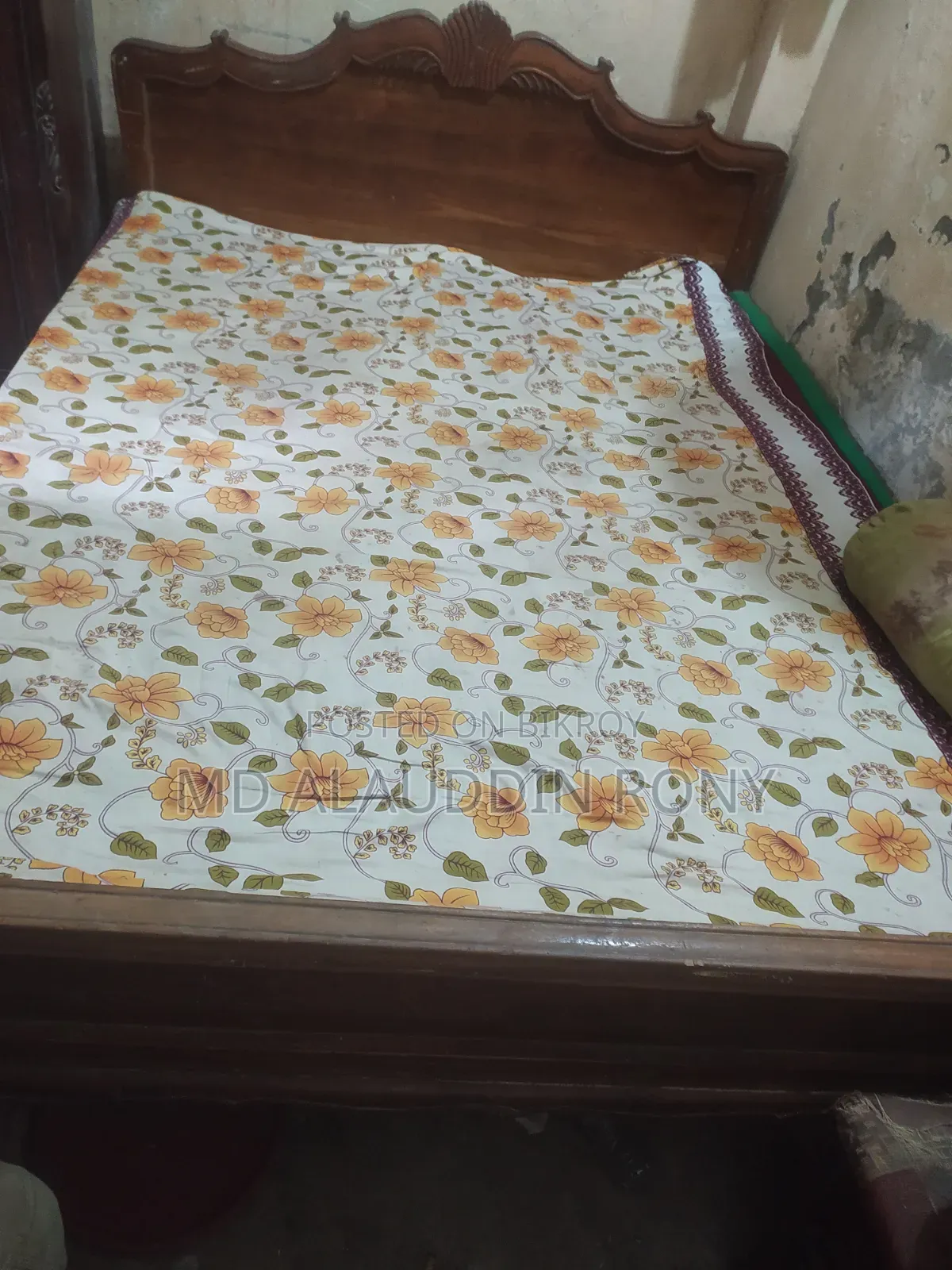 সেগুন কাঠের খাট