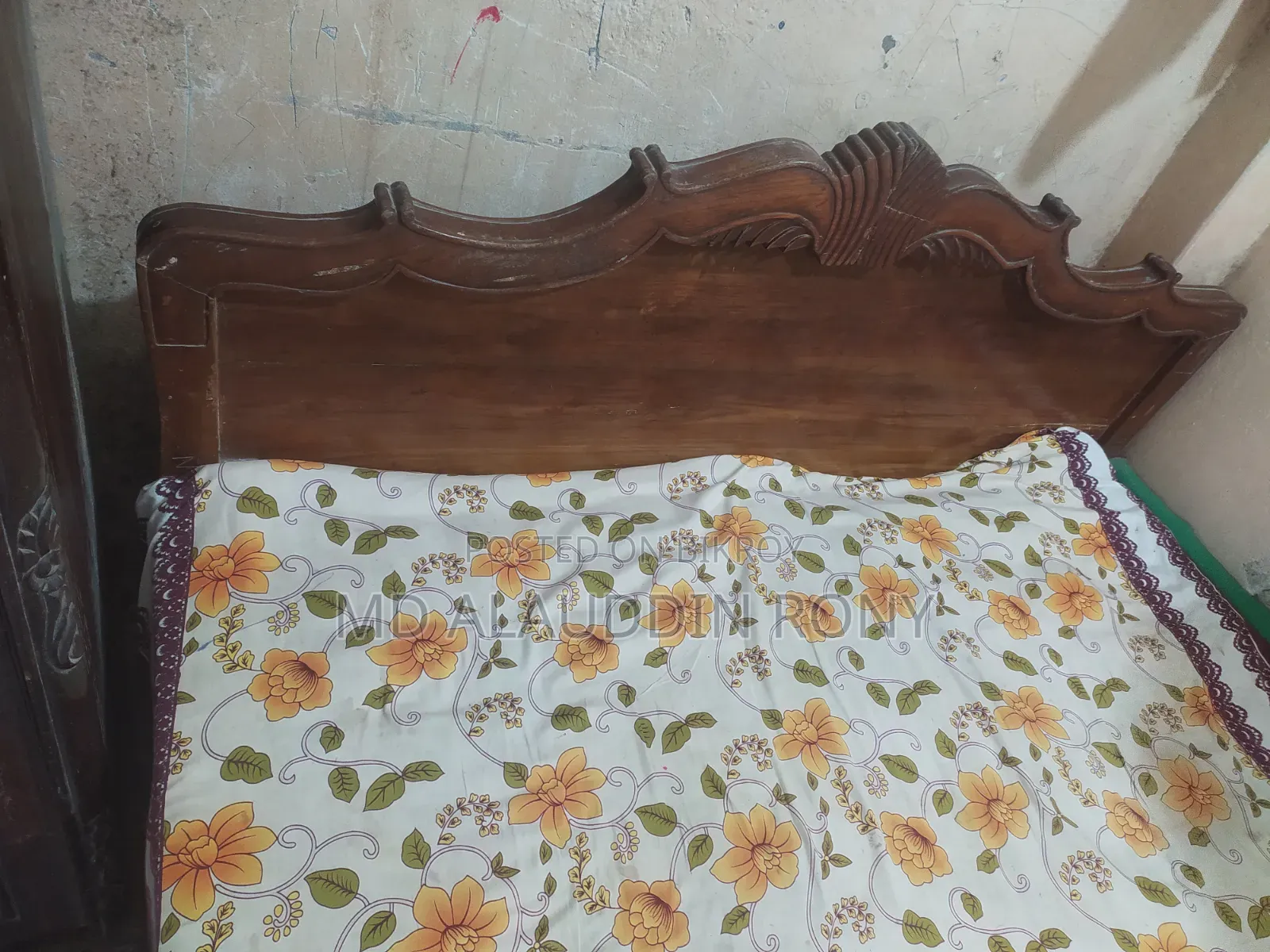 সেগুন কাঠের খাট