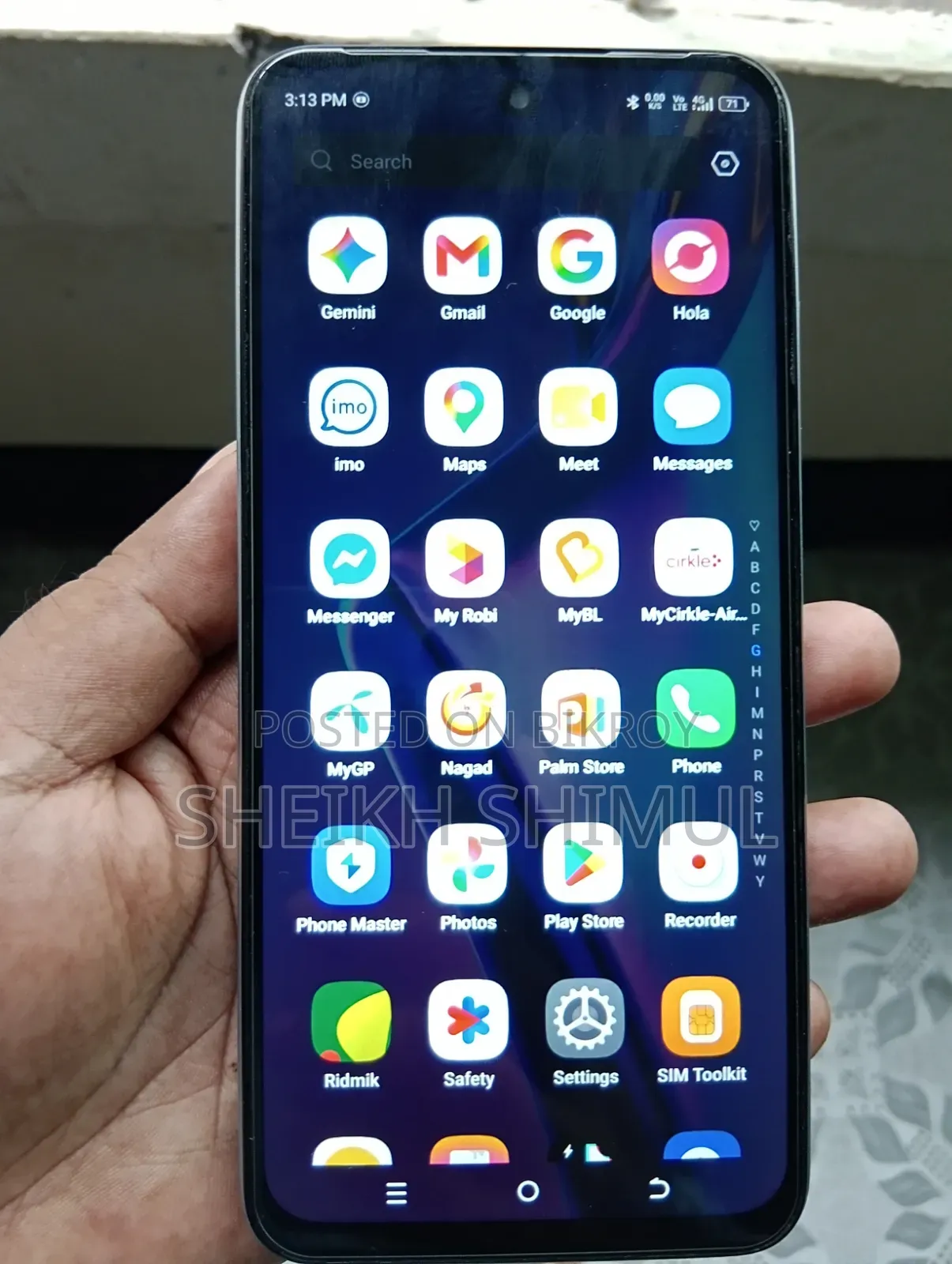 Itel Power 70 128 GB Silver