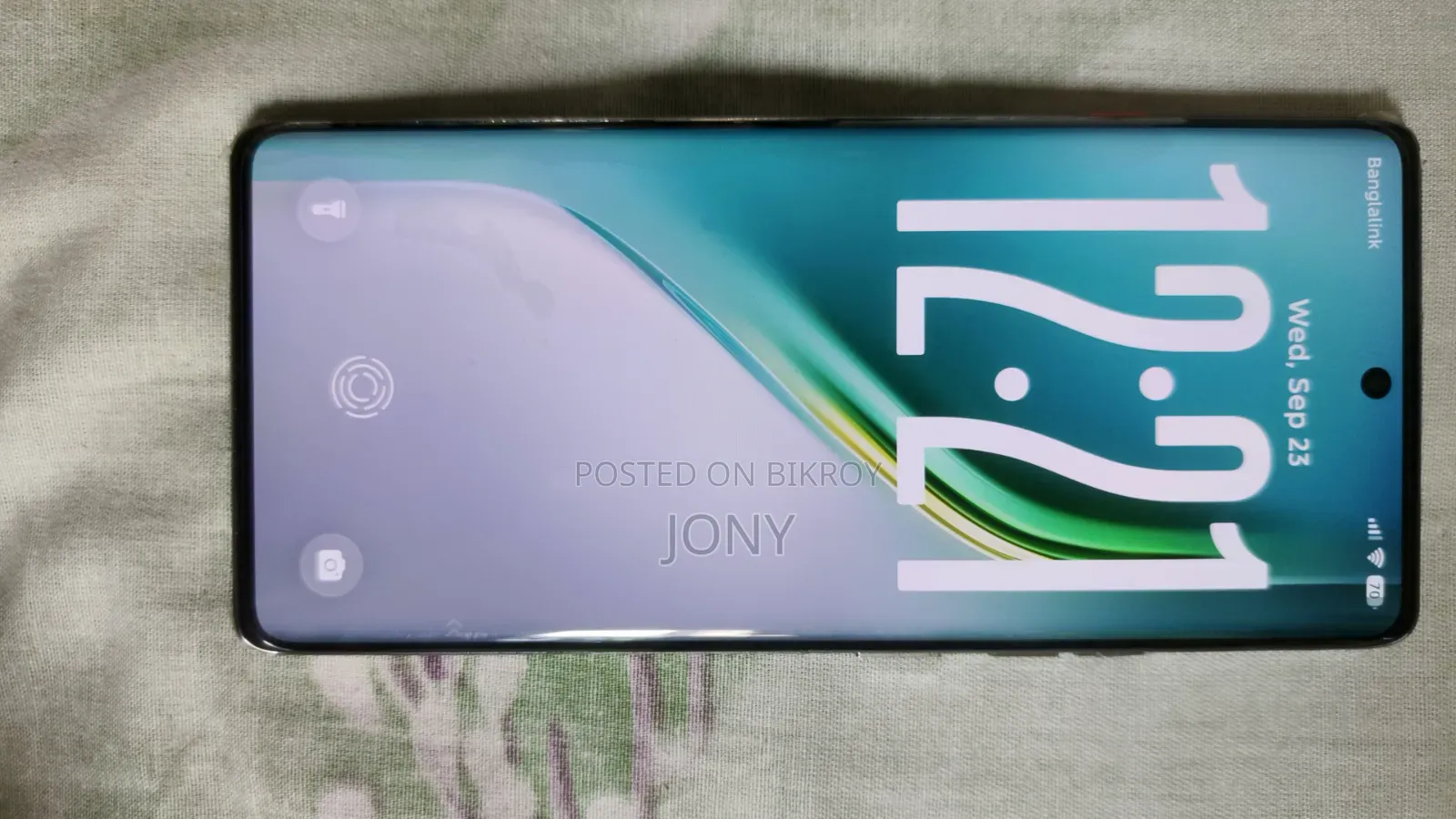 New Tecno Camon 40 Pro 4G 256 GB Blue