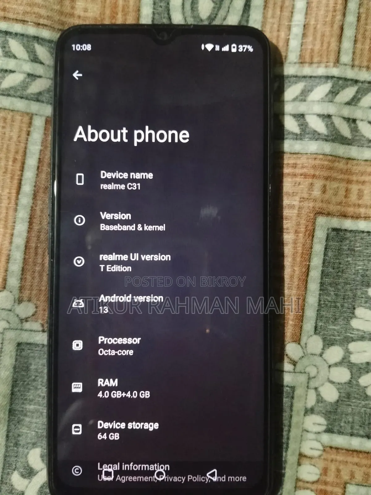 Realme C31 64 GB Green