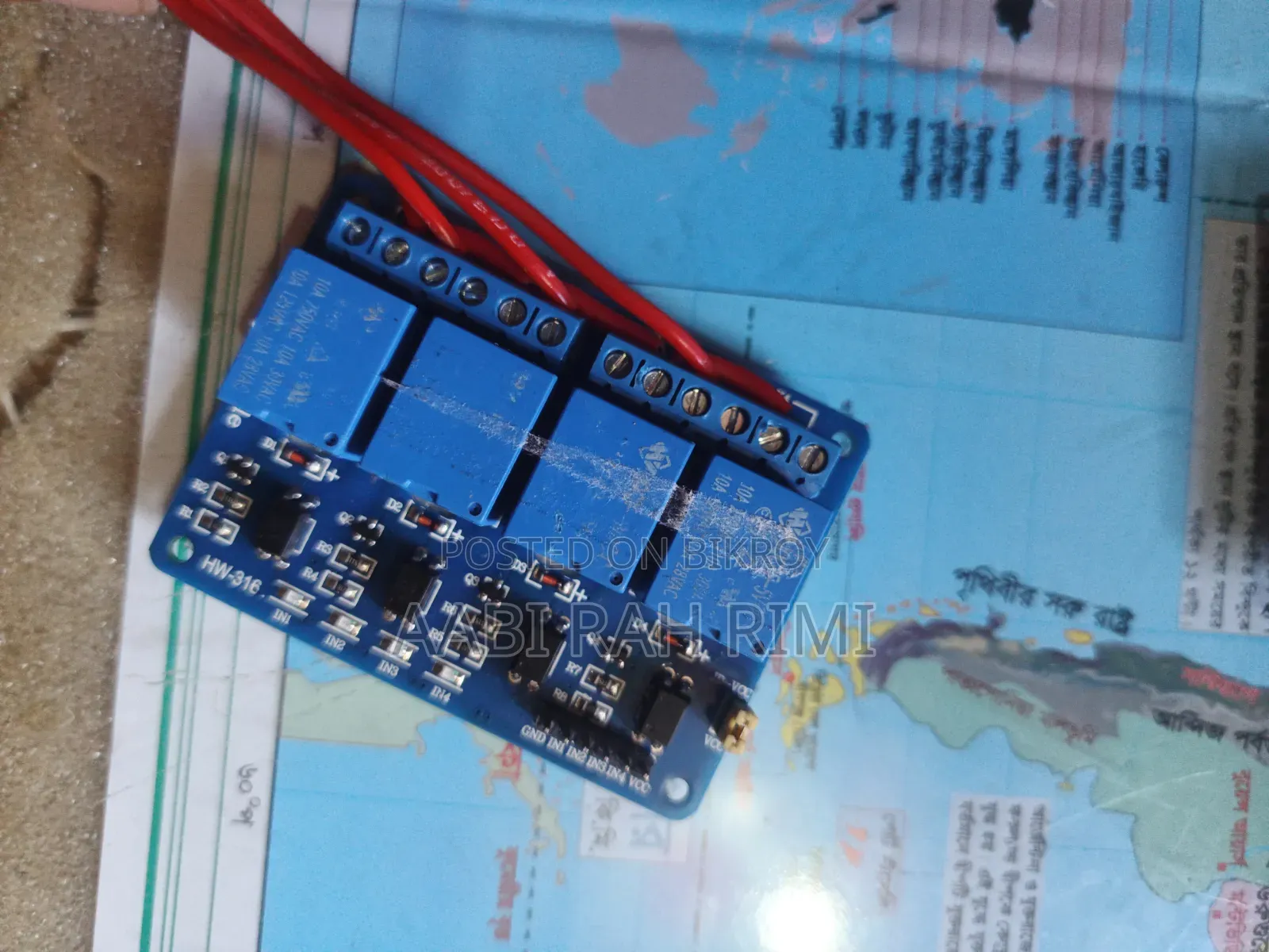 4 Chanel Relay Module and Esp8266